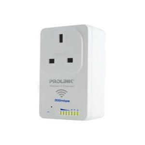 PROLiNK 300Mbps AC pass-through Wireless-N Extender (PWN3702P)